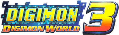 Digimon World 3 logo for Playstation